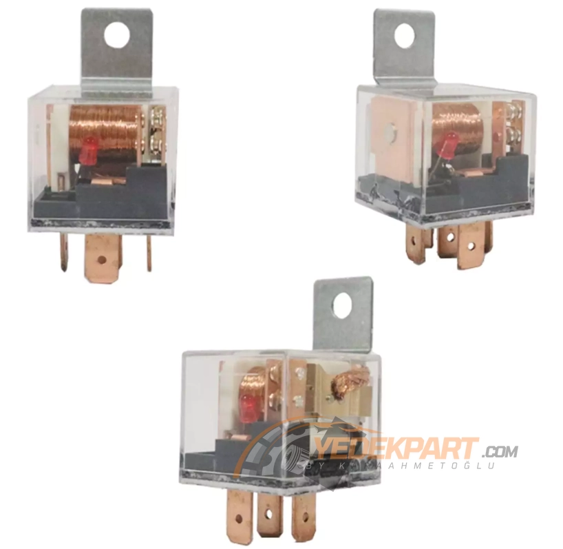 ROLE 24V 2030A 5 UCLU CIFT PLATIN LEDLI SEFFAF SILIKONLU VR4560